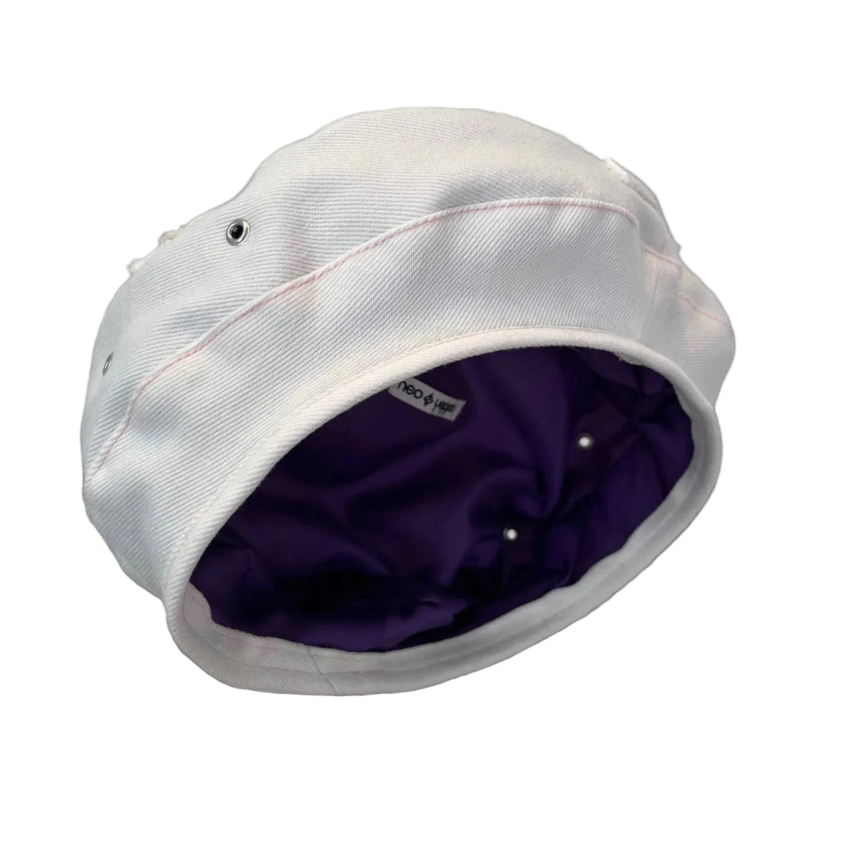 copenhagen beret - white/pink M