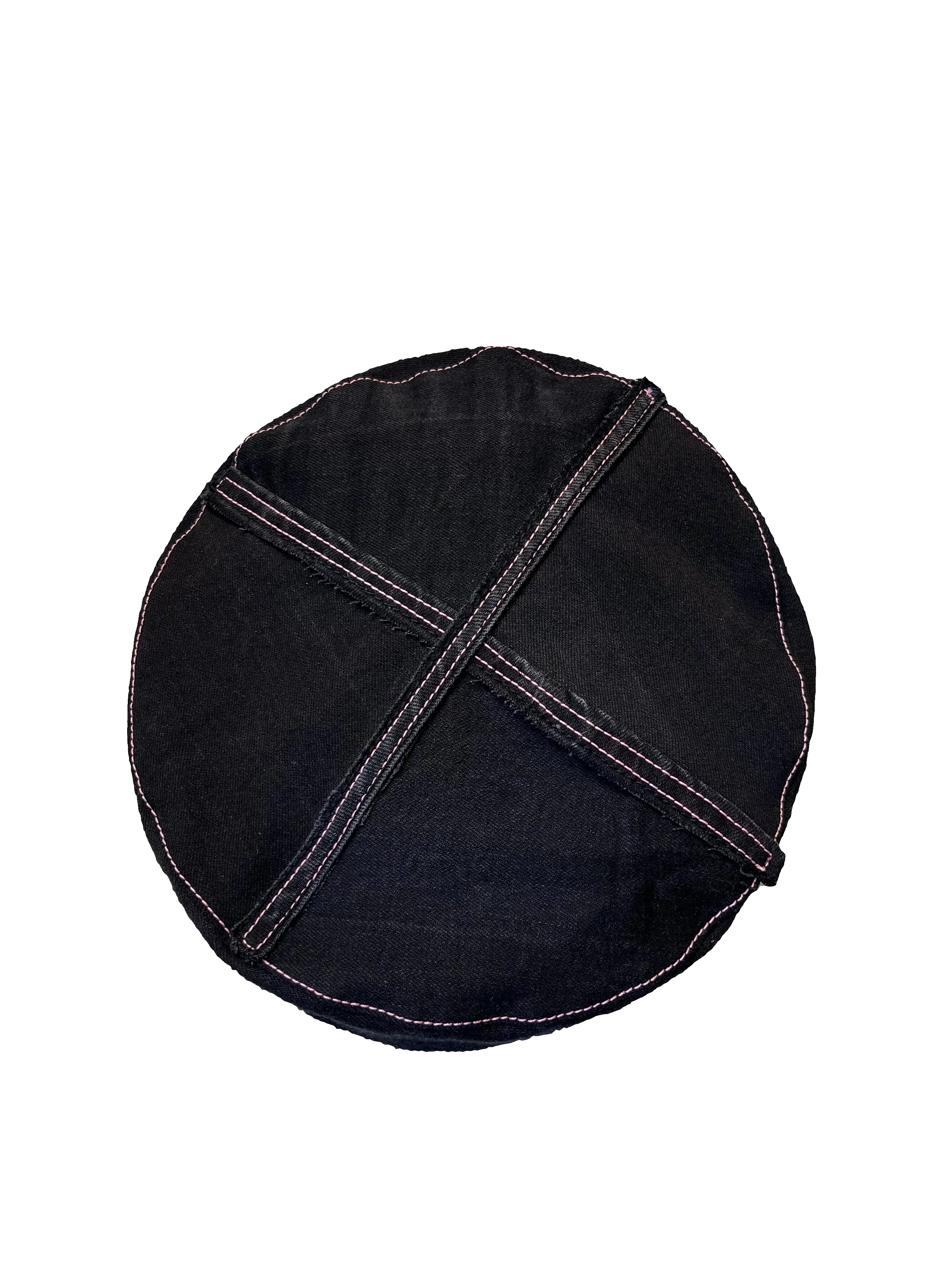 copenhagen beret - black/pink L