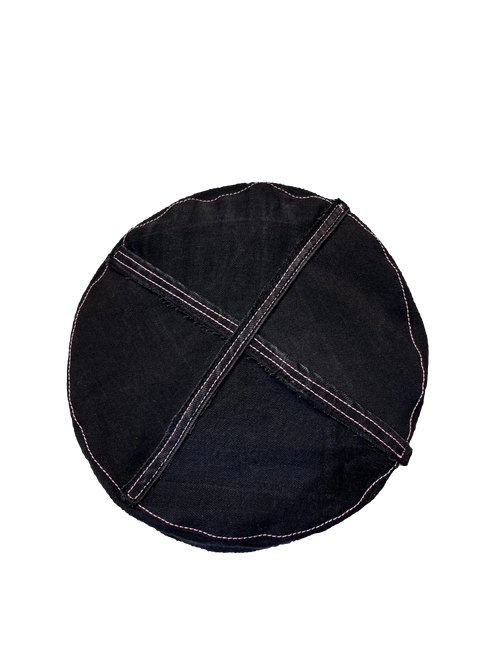 copenhagen beret - black/pink L