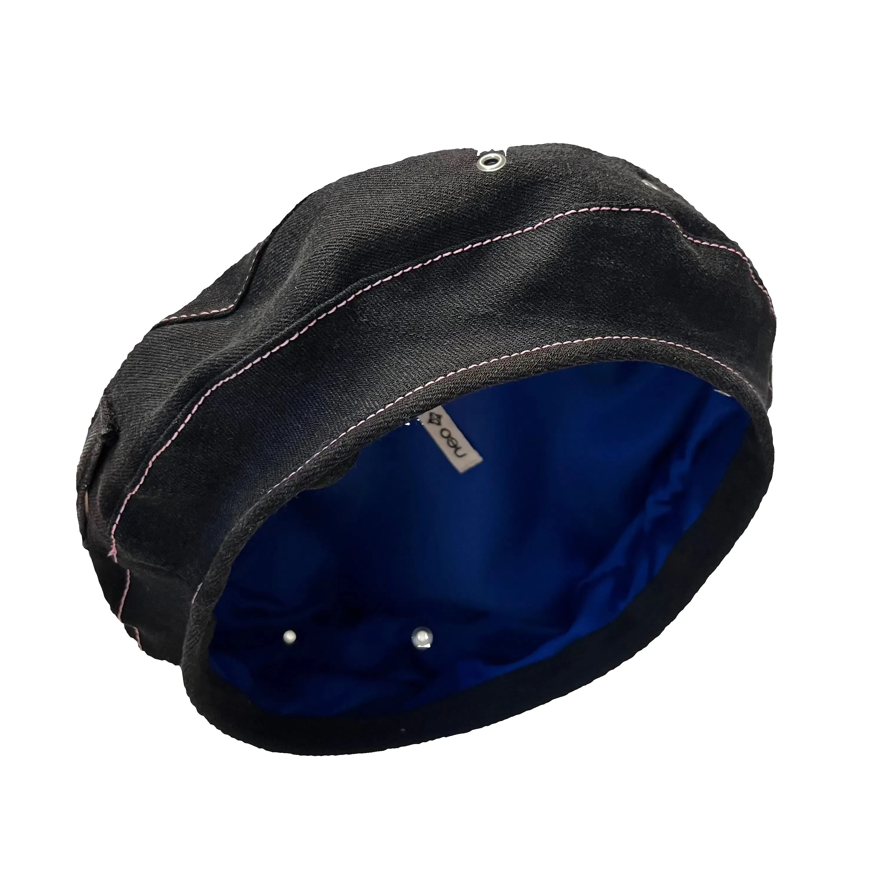 copenhagen beret - black/pink L