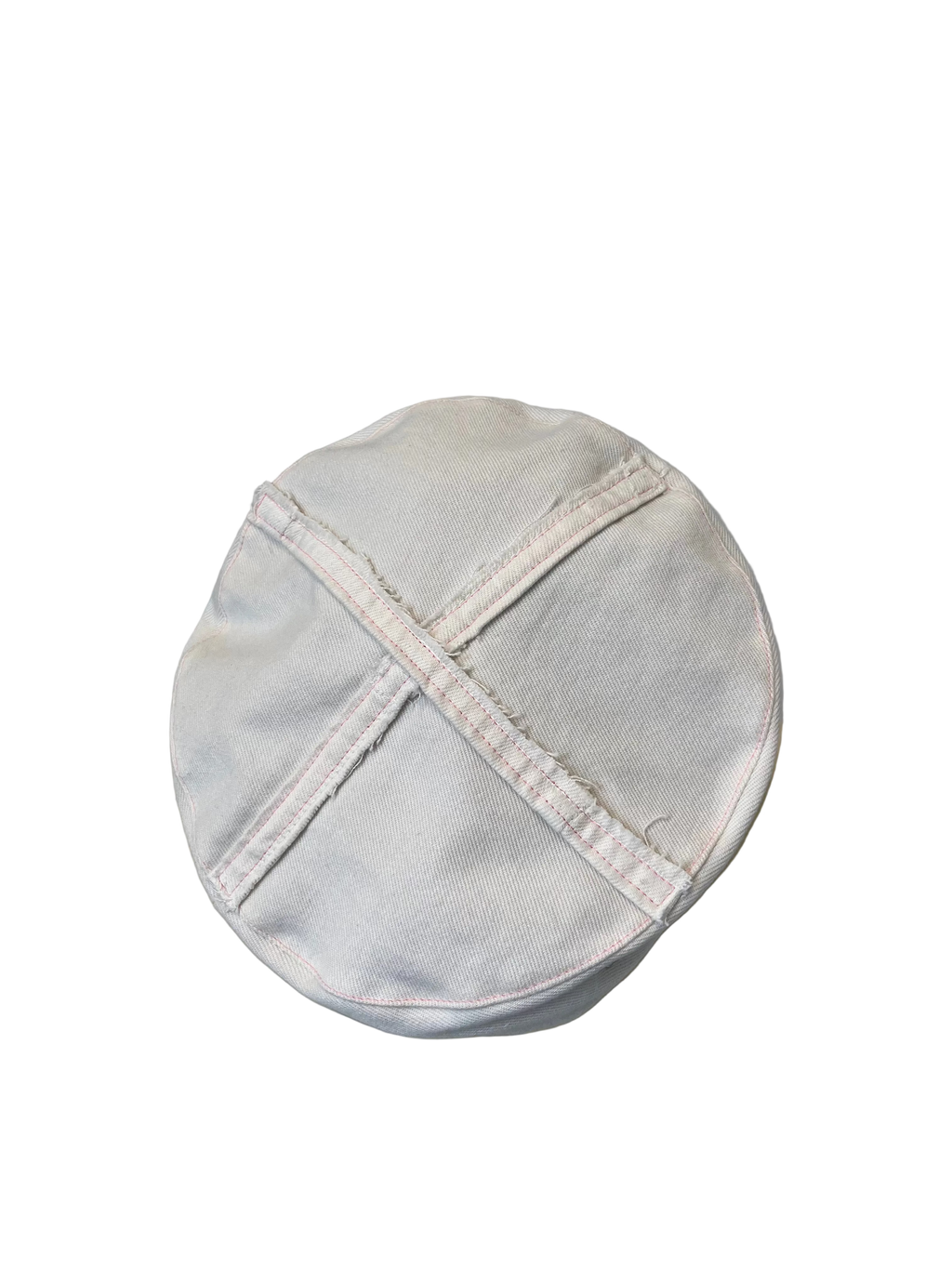 copenhagen beret - white/pink M