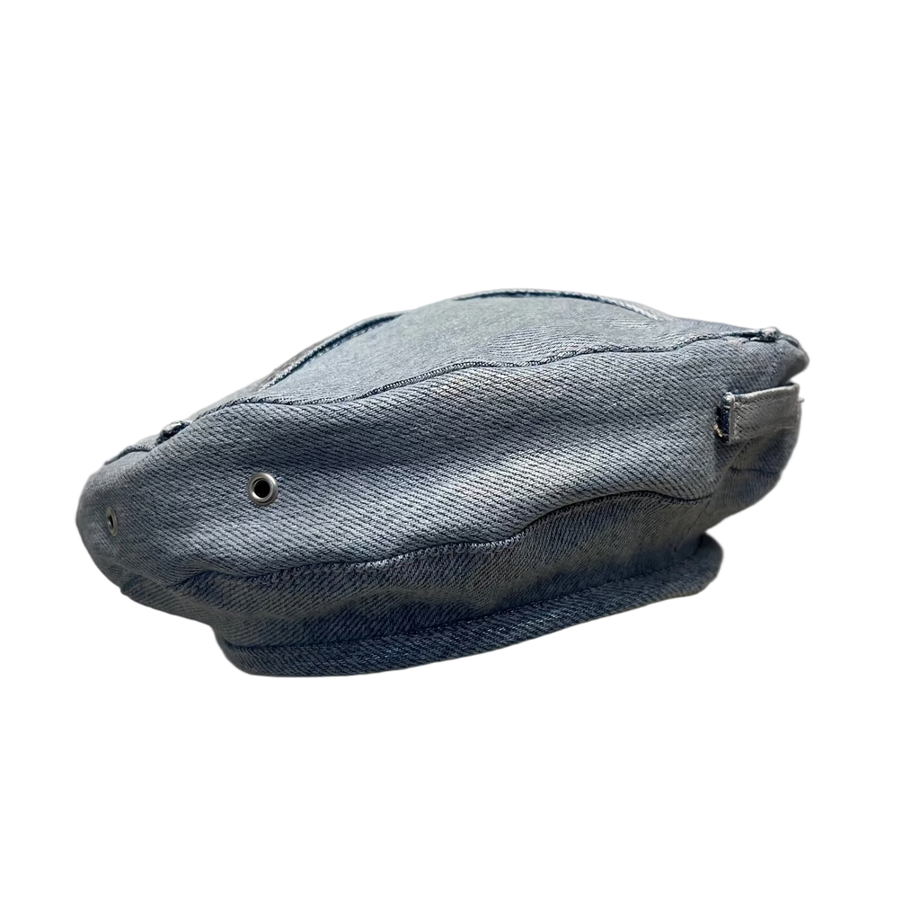 copenhagen beret - shiny light blue S