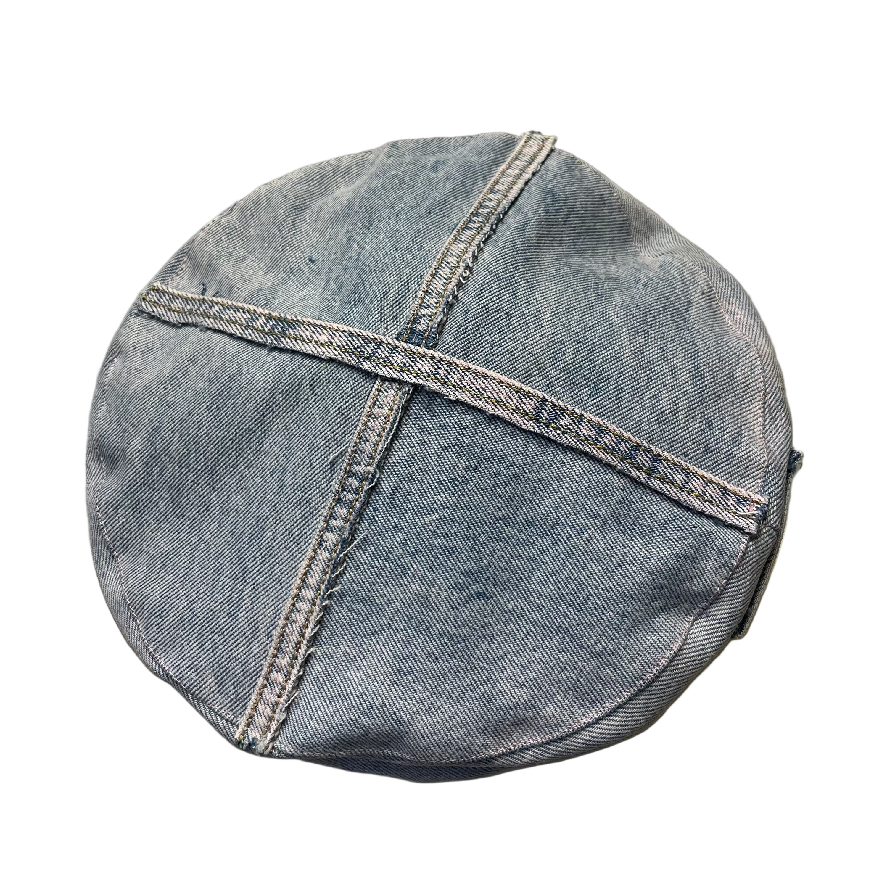 copenhagen beret - blue/pink S
