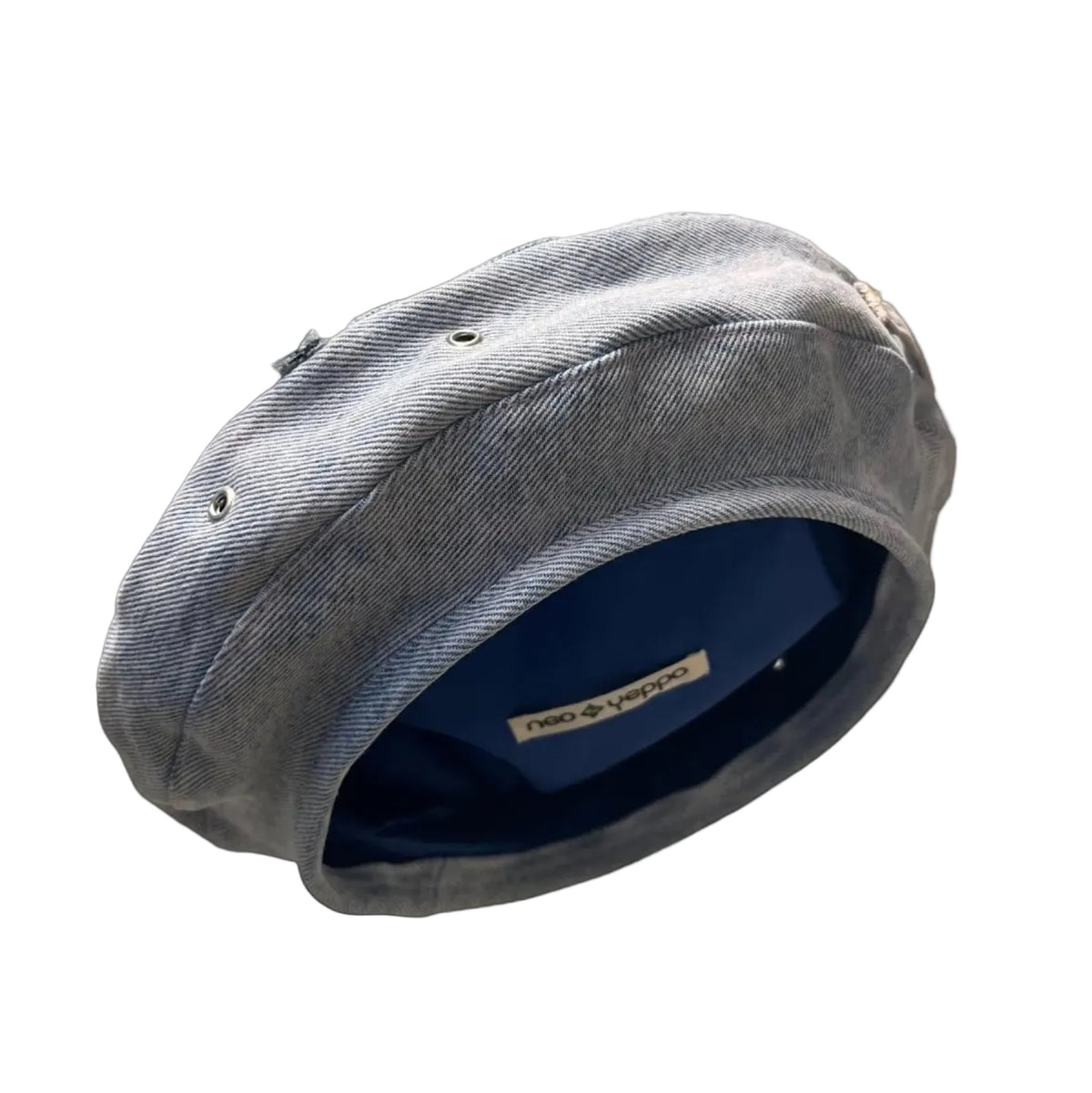 copenhagen beret - blue/pink S